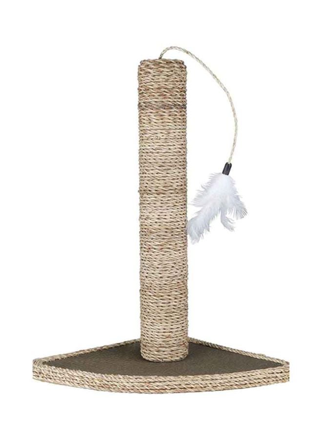 Beauenty Scratching Interactive Toy Beige 40x31x47cm - Image 1