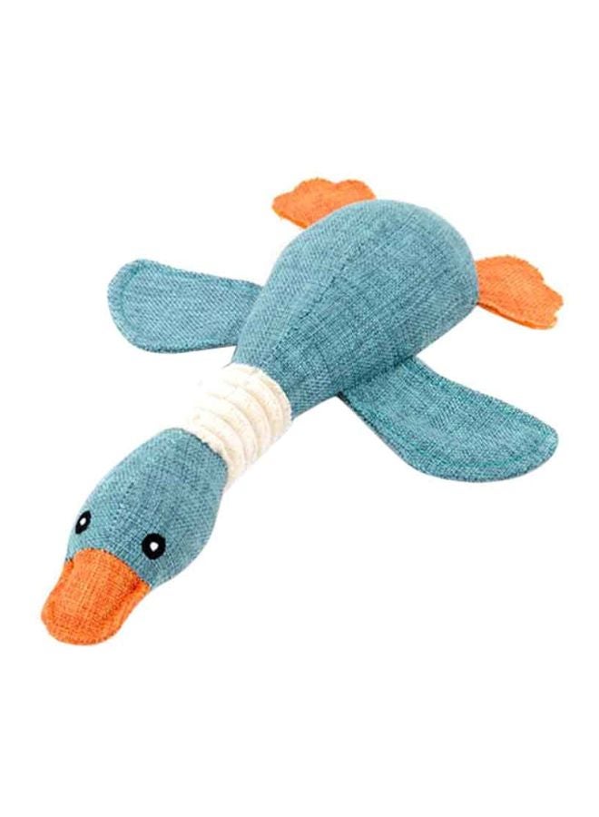 Wild Goose Sounding Dog Toy Blue/White/Orange 32x15x5cm - v1614176381/N26107271A_1