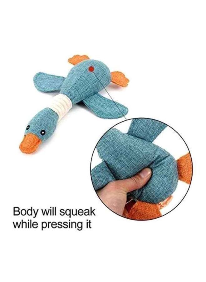 Wild Goose Sounding Dog Toy Blue/White/Orange 32x15x5cm - v1614176381/N26107271A_2