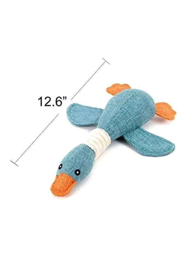 Wild Goose Sounding Dog Toy Blue/White/Orange 32x15x5cm - v1614176381/N26107271A_4