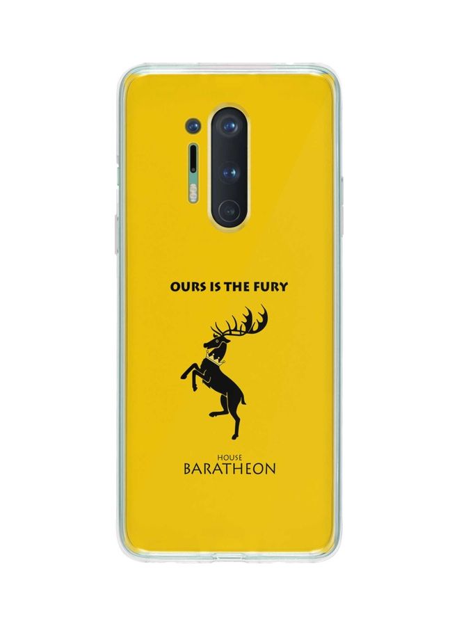Stylizedd Got House Baratheon Classic Case Cover For Oneplus 8 Pro Yellow - Image 1