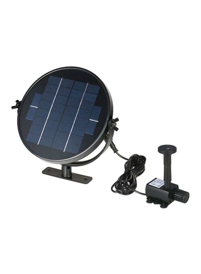 Decdeal Solar Power Fountain Submersible Brushless Water Pump Kit Black 20x20x5cm - Image 1