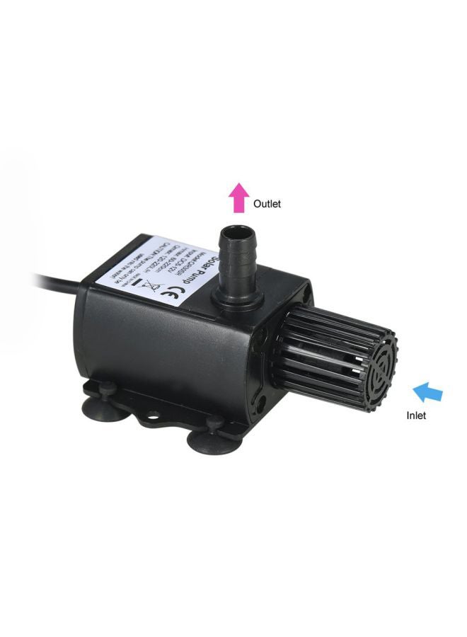 Decdeal Solar Power Fountain Submersible Brushless Water Pump Kit Black 20x20x5cm - Image 5