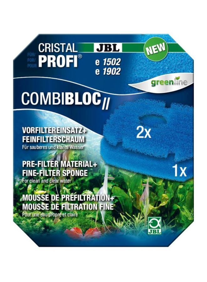 JBL CristalProfi With Pre-Filter Pads And Filter Foam Set Blue - Image 2