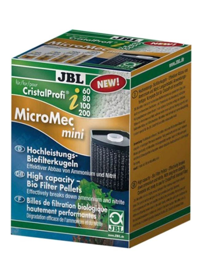 MicroMec Mini Bio Filter Black 7.4x7.4x10cm