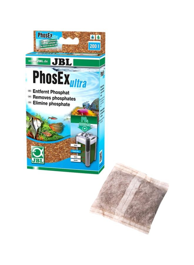 JBL Phosex Ultra Phosphate From Aquarium Water Binds Filter Grey 340grams  - Image 1