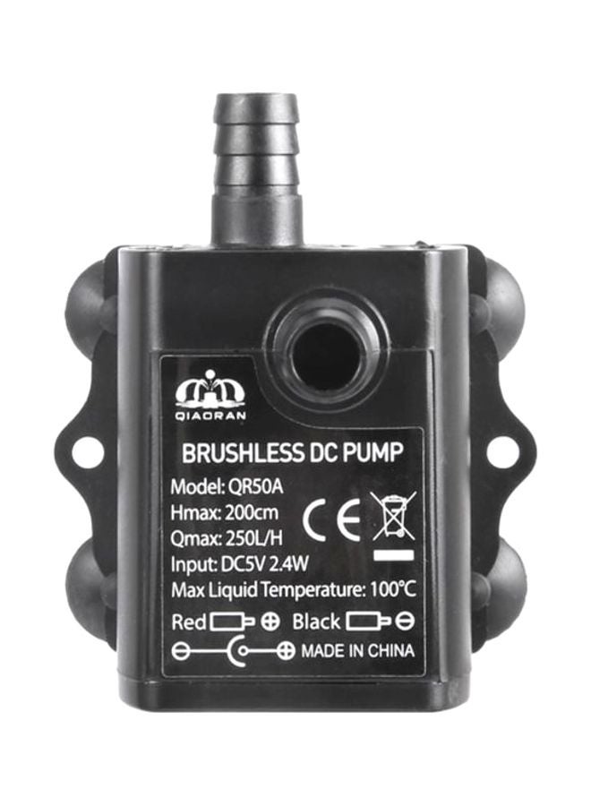 Decdeal - Brushless DC Water Pump Black 300cm - Image 1