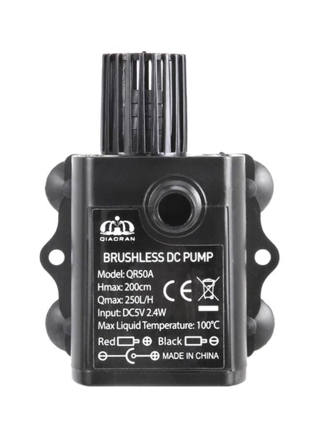 Decdeal - Brushless DC Water Pump Black 300cm - Image 1