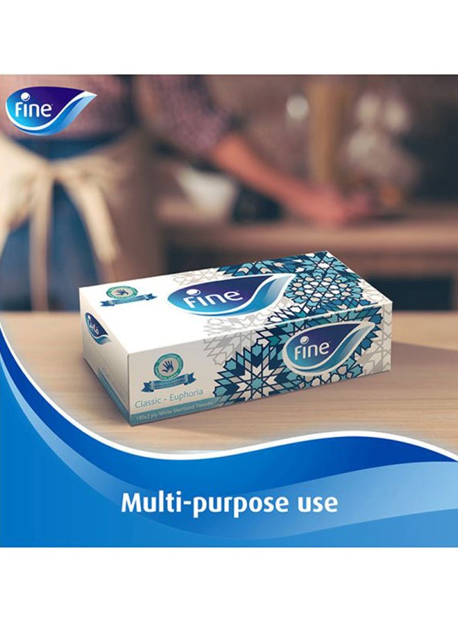 Fine Sterilized Facial Tissues (150 x 2 PLY - 300 Sheets)  - Image 3