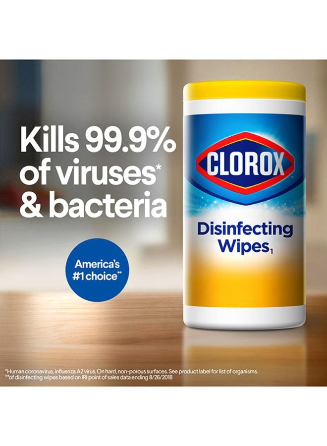 Clorox Citrus Blend Disinfecting Cleaning Wipes - 2 Packs x 35 Wipes, 70 Counts 516grams  - Image 3