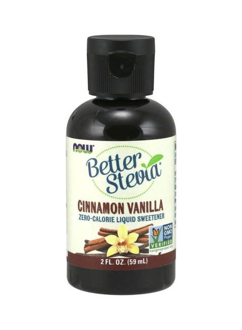 Better Stevia Tropical Cinnamon Vanilla Sweetener 59ml