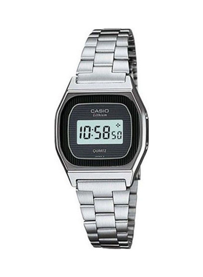 CASIO - Men's Casual Watch, Digital, Stainless Steel Band For Unisex - Image 1