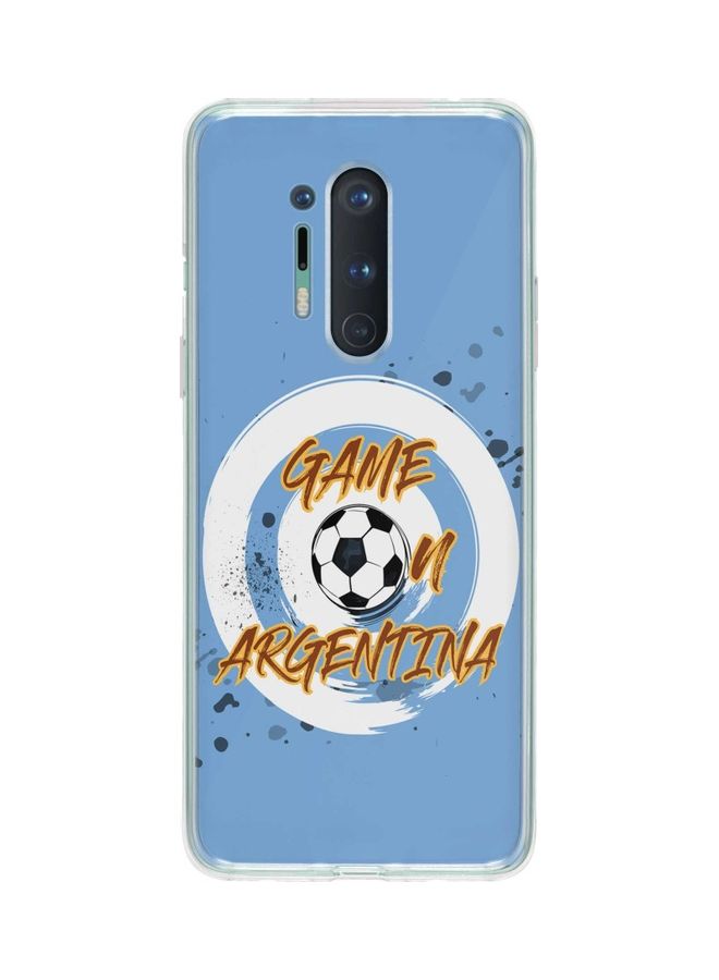 Stylizedd Game On Argentina Classic Case Cover For Oneplus 8 Pro Multicolour - Image 1
