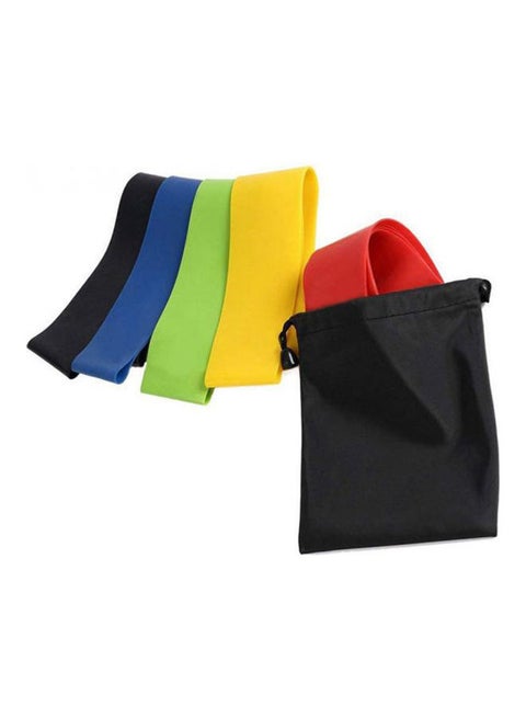 Resistance Bands Crossfit Silicone Band Fitness Gym Equipment Straps Latex Yoga Gym Strength Training Athletic Rubber Bands 5Pcs/Set