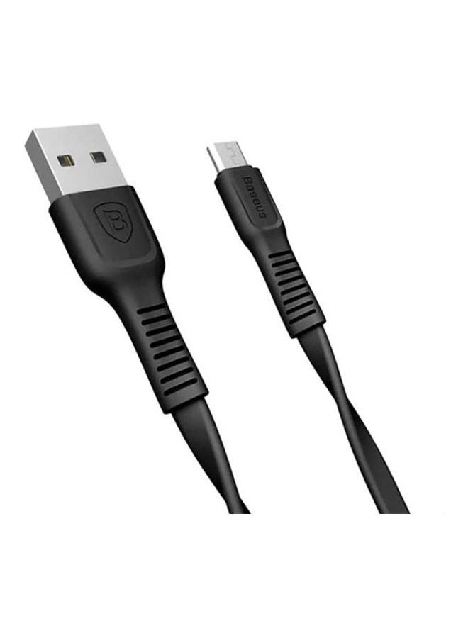 Baseus Micro USB Charging And Data Transfer Cable Black - Image 1
