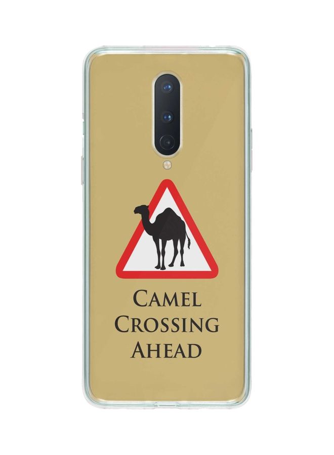 Stylizedd Camel Crossing Classic Case Cover For Oneplus 8 Beige - Image 1