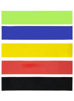 Kanteen Store 5pcs Elastic Resistance Bands Set Latex Gym Strength Training Rubber Loops Bands Fitness Workout Equipment Expander 11.8cm  - Image 1