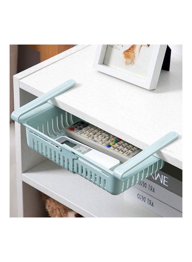 Retractable Fridge Organizer Blue 20x8x16cm  - Image 3