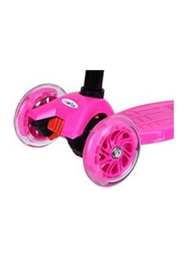 Cool Baby 3-Wheel Adjustable LED Kick Scooter Pink 80x64cm - Image 3
