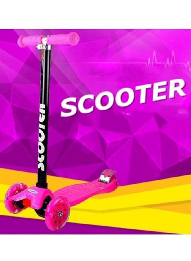 Cool Baby 3-Wheel Adjustable LED Kick Scooter Pink 80x64cm - Image 4