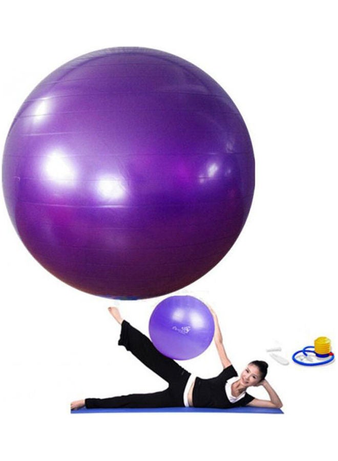 Generic Fitness Exercise Swiss Gym Fit Yoga Core Ball 65CM Abdominal Back Leg Workout 65cm - Image 2