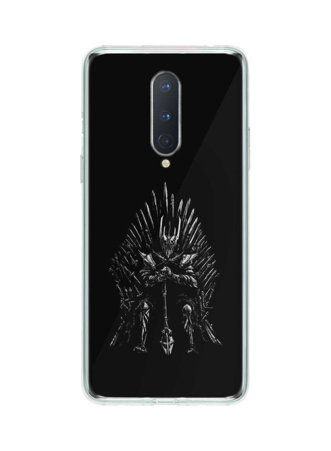 ستايلايزد غطاء حماية كلاسيك بطبعة عرش واحد من مسلسل "The Game of Thrones" لهاتف ون بلس 8 أسود - Image 1