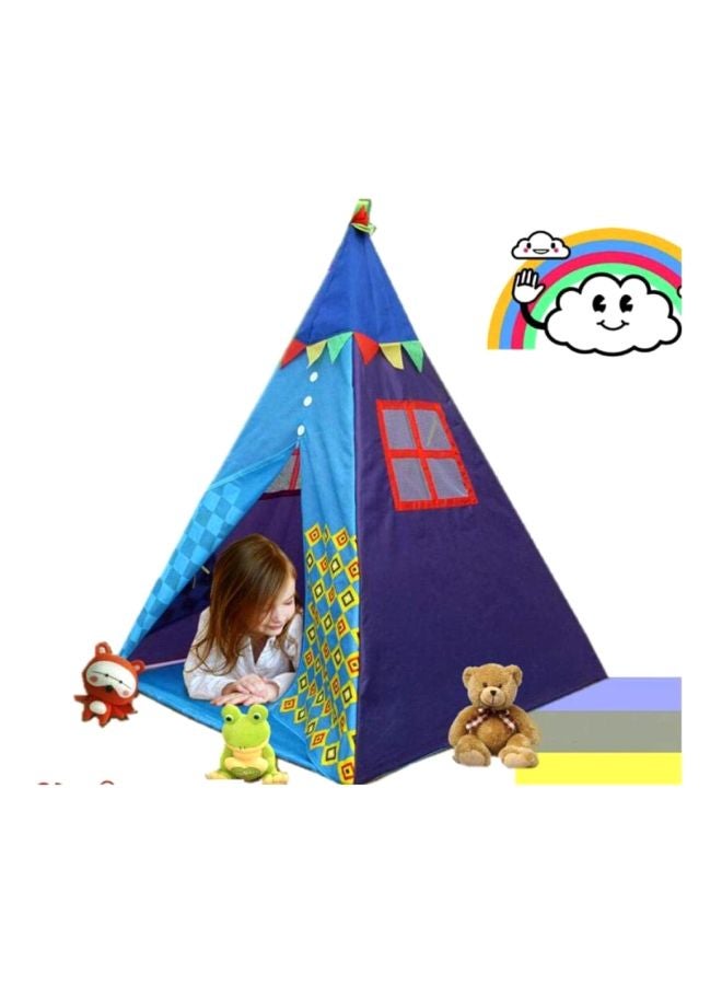 Beauenty Blue Indian Tent Play House (100Cm X 100Cm X 130Cm) - Image 2