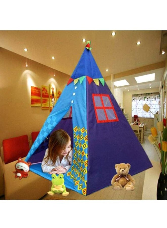 Beauenty Blue Indian Tent Play House (100Cm X 100Cm X 130Cm) - Image 3