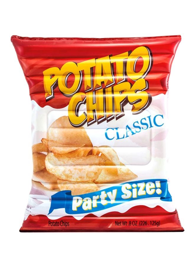 INTEX Potato Chips Shaped Pool Float 70x55inch - Image 1