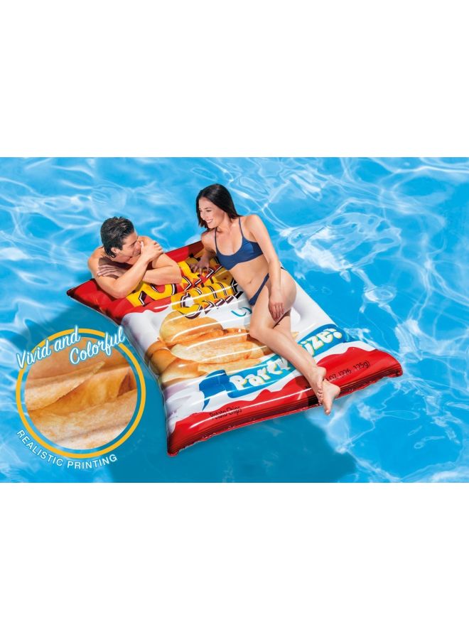 INTEX Potato Chips Shaped Pool Float 70x55inch - Image 5