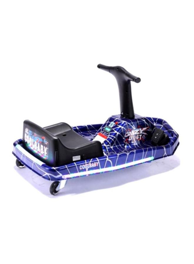 Cool Baby - 360 Degree Drifting Electric Ride-On Toy Blue 85.5x53x21.5cm - Image 1
