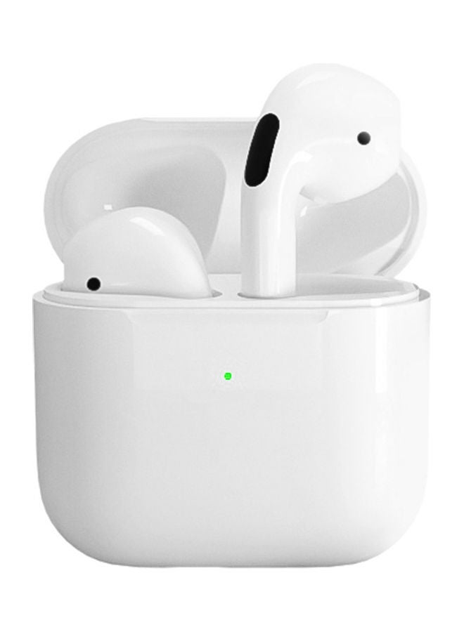Generic - Mini Pro4 TWS Wireless Bluetooth 5.0 Earphones White - Image 1