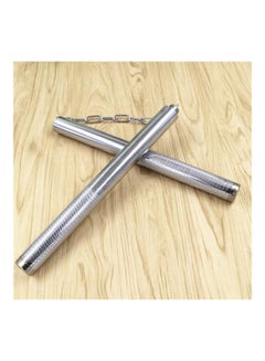 Kanteen Store Stainless Steel Nunchaku Combo Combat Flat Double Show Stick  - Image 2