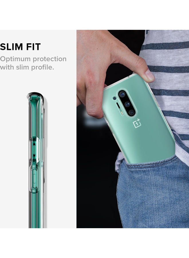 Stylizedd Oilpaint Tubes Classic Case Cover For Oneplus 8 Pro Clear - Image 3