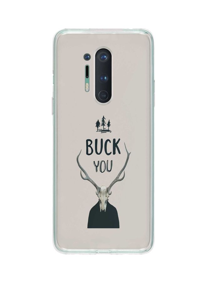 Stylizedd Classic Case Cover For OnePlus 8 Pro Beige - Image 1