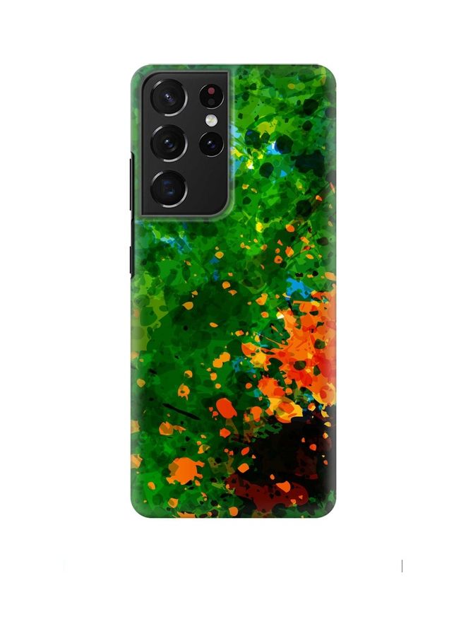 غطاء حماية خلفي واقٍ لهاتف سامسونج جالاكسي S21 ألترا 5G متعدد الألوان