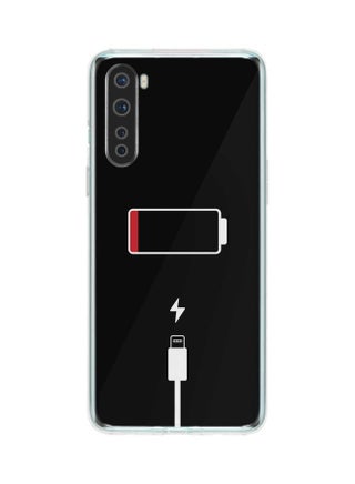 Battery Empty Classic Case Cover For Oneplus Nord Black - v1614180931/N44705169A_1