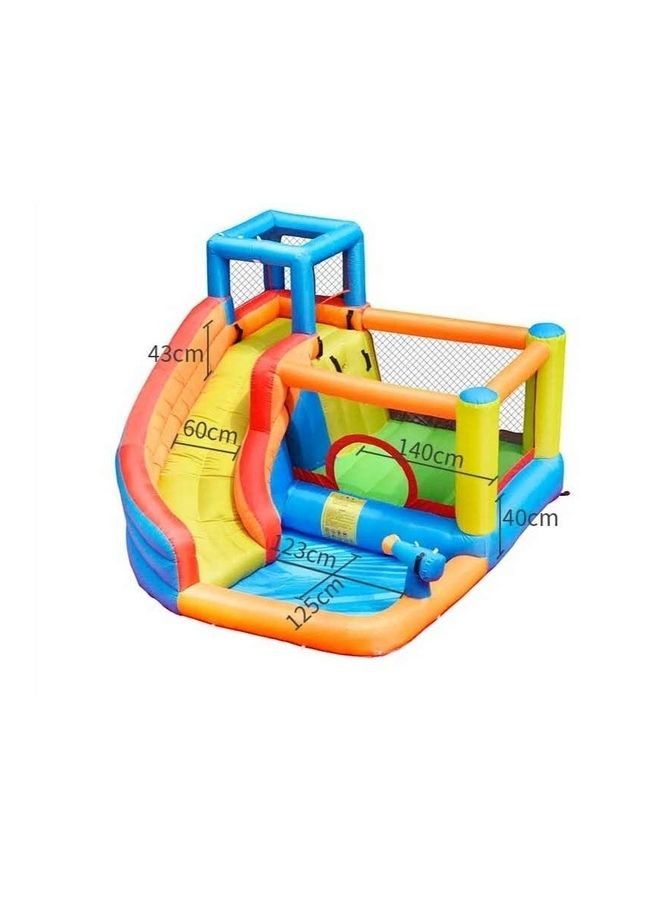 Bouncy Castles Slides With Water Gun 320 X 280 X 210cm