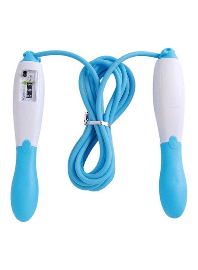 Generic 1 pcs Excercise Workout Gym Fitness Exercise Skipping Rope Jump Counter Automatic Digital Jump Ropes Tools 21cm  - Image 1