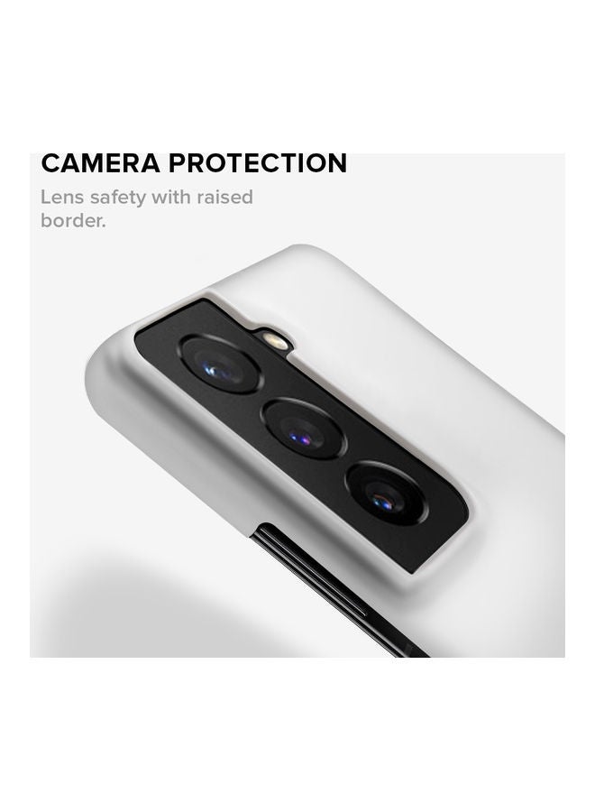 Stylizedd Charging Case Cover For Samsung Galaxy S21 5G White - Image 3