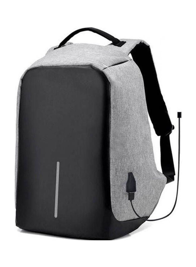 Laptop Case With Usb And Power Bank Grey - Image 1
