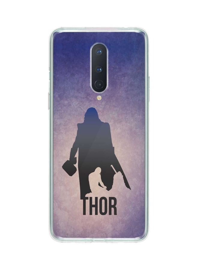 Stylizedd Thor Vs Thor Classic Case Cover For Oneplus 8 Purple - Image 1