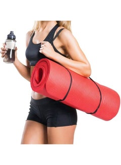 Kanteen Store Ufit Yoga Mat With Carrying Strap & Bag- 10 Mm - Red 61 x 173cm  - Image 2