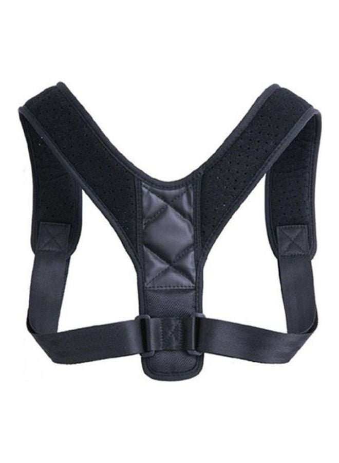 Generic Brace Support Belt Adjustable Back Posture Corrector Clavicle Spine Back Shoulder Lumbar Posture Correction  - Image 1