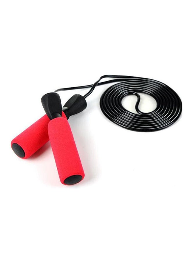 Generic Gym Fitness shaft skip,Skip Rope,Bearing Jump Rope For Speed Exercise  -Red 15cm 