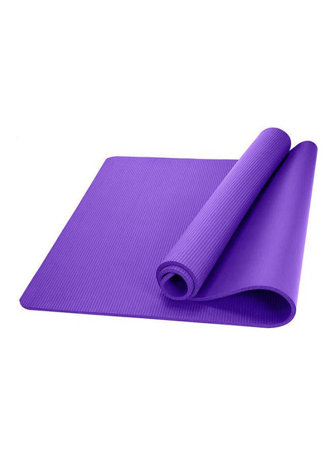 Generic Natural Environmental Protection Rubber High Density  Unisex Yoga Mat 10Mm NonSlip Thickening Widened Yoga Mat Sports Beginner MultiFunctional Fitness Mat 185cm  - Image 2