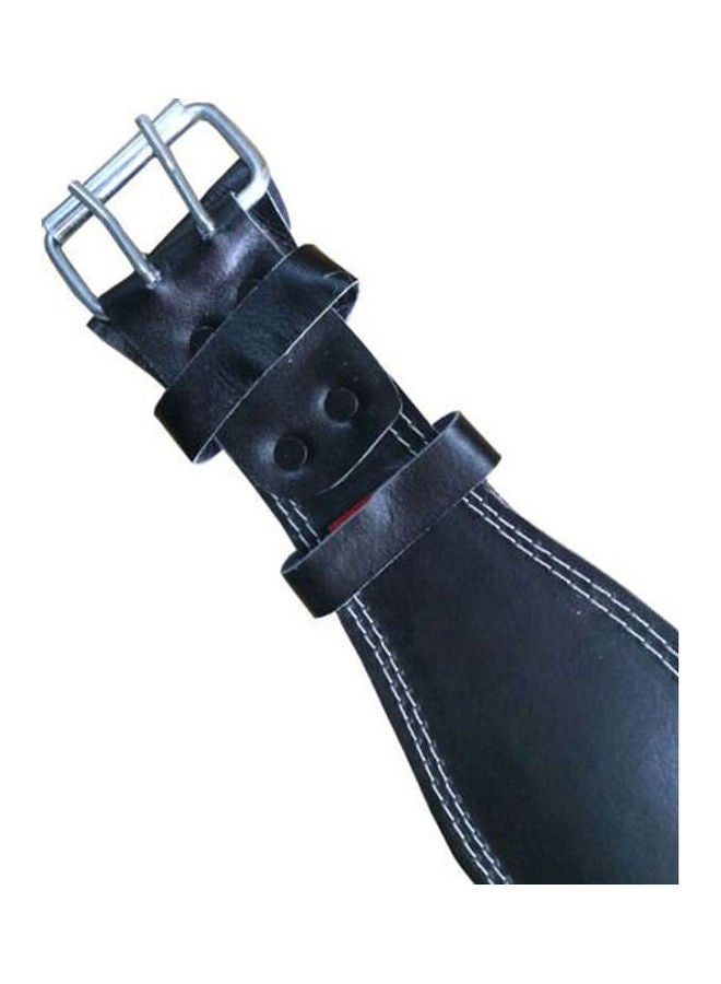 PS Pilot PS Weight lifting Leather Gym Belt - 4 inch wide and Leather Gym Gloves Best Quality (Large - 28" - 36")  - Image 2