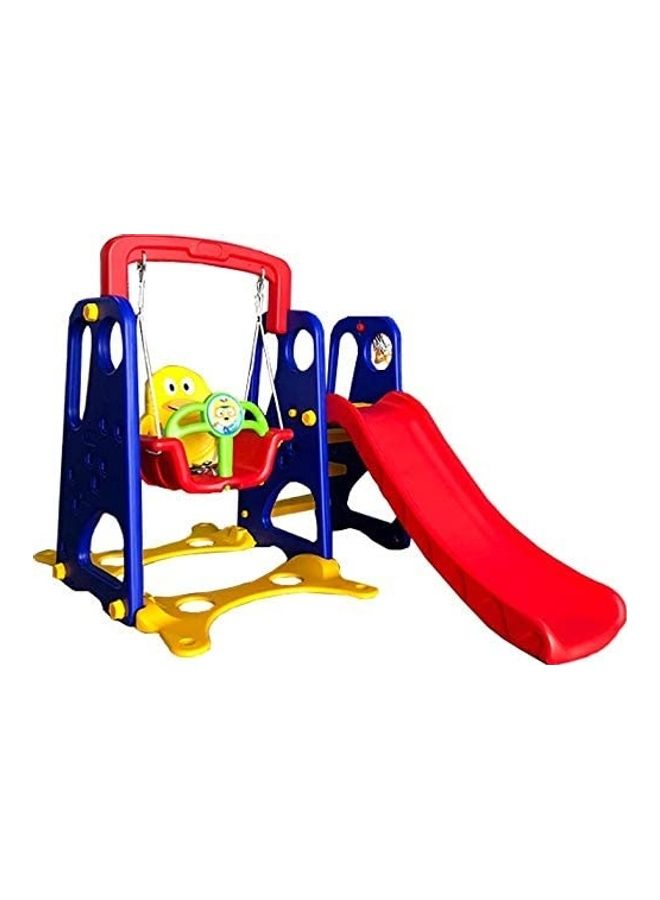 Rainbow Toys 3 In 1 Swing Set - Outdoor Play Structure 160 x 125 x 160cm - Image 2