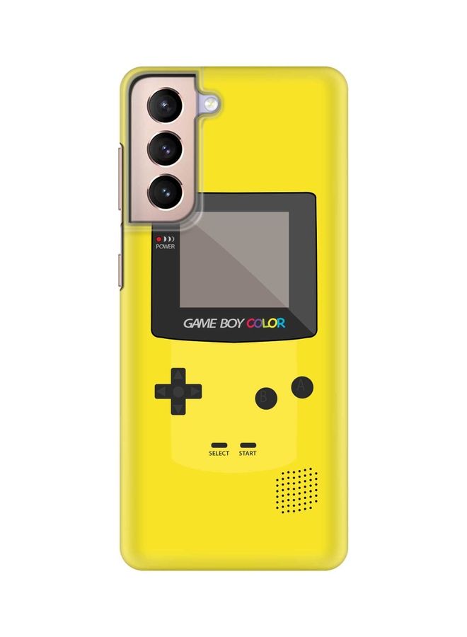 Stylizedd Gameboy Color Case Cover For Samsung Galaxy S21 5G Yellow/Black