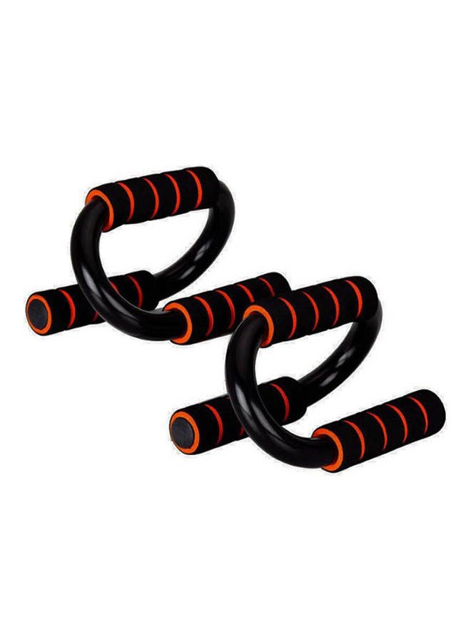 Generic - Fitness S-Shaped Push Up Bar Rods Stands Bracket Sport Gym Exercise Training Chest Muscle - Image 1